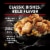 Banquet Mega Bowls Country Fried Chicken Frozen Meal Perspective: top