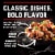 Banquet Mega Bowls Chicken Fajita Frozen Meal Perspective: top