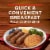 Banquet Brown 'n Serve Vermont Maple Fully Cooked Sausage Links Frozen Meat Perspective: top