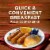 Banquet Brown 'n Serve Vermont Maple Fully Cooked Sausage Links Frozen Meat Perspective: top