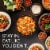 P.F. Chang's Home Menu Korean Inspired Pork Noodle Bowl Frozen Meal Perspective: top