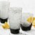 Libbey Classic Smoke 16-Piece Tumbler and Rocks Glass Set Perspective: top