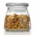 Libbey Vibe Mini Glass Jars with Lids Set Perspective: top