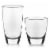 Libbey Classic Glass Tumbler and Rocks Set Perspective: top