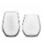 Libbey Signature Kentfield Stemless Wine Glass Party Set Perspective: top