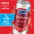 Ocean Spray® Sparkling™ Cranberry Juice Cocktail Cans Perspective: top