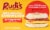 Rudi's Egg & Cheese Frittata with Bacon on Sourdough English Muffin Breakfast Sandwiches Perspective: top
