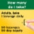 Nature Made® Fast Dissolve Cherry B12 Dietary Supplement Tablets 1000mcg Perspective: top