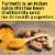 Nature Made® Turmeric Curcumin 500mg Herbal Supplement Capsules Perspective: top