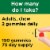 Nature Made® Strawberry Peach Mango Vitamin D3 Gummies Perspective: top