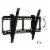 Atlantic Large Titling TV Wall Mount for 37  - 84  in Matte Black Perspective: top