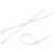 Gardner Bender Natural Color Nylon Cable Ties Perspective: top