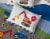 Sunny Side Up Construction Zone Bed Set Perspective: top