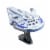 Fascinations Star Wars Lando's Millennium Falcon 3D Metal Model Kit Perspective: top