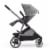 Evenflo Gold Shyft Travel System Set with SecureMax Infant Car Seat, Opal Pink Perspective: top
