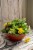 Myers-itml-akro Mils Clay Garden Bowls Perspective: top