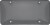 Cruiser Accessories Tuf Bubble License Plate Shield - Smoke Perspective: top