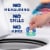 ARM & HAMMER Clean Burst Laundry Detergent 5-in-1 Power Paks Perspective: top