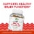 Nature's Way Kids Brain Builder Dietary Supplement Gummies Perspective: top