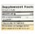 Nature's Way® MSM Dietary Supplement Vegan Tablets 1000mg Perspective: top