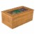 BIA Cordon Bleu Natural Living Bamboo 3 Compartment Tea Storage Box Perspective: top