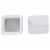 BIA Cordon Bleu Porcelain Milk Carton Creamer and Sugar Set - White Perspective: top