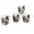 BIA Cordon Bleu Peony Dinnerware Set - Gray Perspective: top