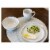 BIA Cordon Bleu Serene Salad/Dessert Plate - Crème Perspective: top