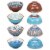BIA Cordon Bleu Ooh la la Novelty Bowls Set - Assorted Perspective: top
