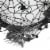 Halloween Spider Web Wreath Grapevine Wall Decor Afz181 Perspective: top