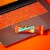 REESE'S FAST BREAK Milk Chocolate Peanut Butter and Nougat Candy Bar Perspective: top