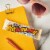 WHATCHAMACALLIT Chocolate Caramel and Peanut Flavored Crisps Candy Bar Perspective: top