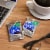 YORK Dark Chocolate Peppermint Patties Candy Pack Perspective: top