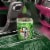 ICE BREAKERS Ice Cubes Kiwi Watermelon Flavored Sugar Free Chewing Gum Bottle Perspective: top