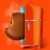 REESE'S Milk Chocolate King Size Peanut Butter Cups Candy Pack Perspective: top