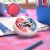 ICE BREAKERS Duo Fruit Plus Cool Strawberry Sugar Free Mints Tin Perspective: top