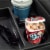 ICE BREAKERS Ice Cubes Cinnamon Sugar Free Chewing Gum Bottle Perspective: top