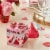 HERSHEY'S KISSES Solid Milk Chocolate Valentine Candy Gift Box Perspective: top