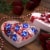 YORK Dark Chocolate Peppermint Patties Hearts Valentine Candy Bag Perspective: top