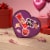 HERSHEY'S KIT KAT® and REESE'S Chocolate Valentine Candy Gift Box Perspective: top