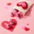Hershey's Hugs Valentine's White Creme & Milk Chocolate Candies Perspective: top