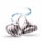 Hershey's Hugs Classic Size Stand Up Bag Perspective: top