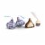 HERSHEY'S KISSES Milk Chocolate and Vanilla Frosting Flavored Creme Treats Easter Candy Bag Perspective: top