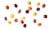 Reeses 3235 Peg Bag Candy Pieces, Case Of 12 - 6 Oz. Perspective: top