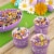 HERSHEY'S KISSES Milk Chocolate Tie Dye Easter Candy Bag Perspective: top