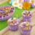 HERSHEY'S KISSES Milk Chocolate Tie Dye Easter Candy Bag Perspective: top