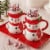 HERSHEY'S KISSES Candy Cane Flavored Christmas Candy Bag Perspective: top