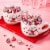 HERSHEY'S KISSES Milk Chocolate Snoopy™ and Friends Valentine Candy Bag Perspective: top