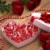 HERSHEY'S KISSES Chocolate Dipped Strawberry Valentine Candy Bag Perspective: top