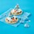 HERSHEY'S KISSES Cookies 'n' Creme Christmas Candy Bag Perspective: top